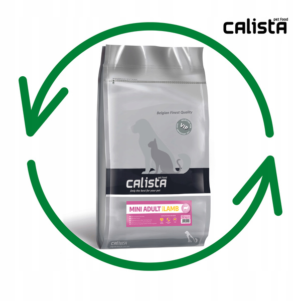 Calista Mini Adult Dog Lamb & Rice 12 kg – sucha karma premium dla dorosłych psów małych ras