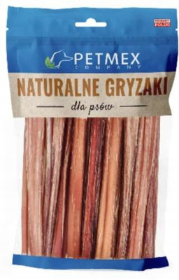 PETMEX Przysmak naturalny gryzak dla psa Suszone Penisy Cielęce Petmex 15cm, 10szt