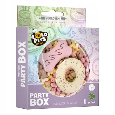 Lolo Pets Party Box dla małych i średnich psów