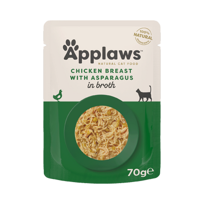 Applaws Cat Mokra Karma dla Kota – Kurczak ze szparagami w bulionie 70 g
