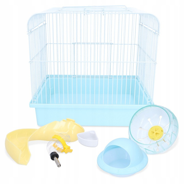 Panama Pet klatka dla gryzoni biało/niebieska 27x20,5x25,5cm