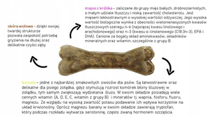 SYTA MICHA Kość do żucia dla wybrednych psów 13,5 cm