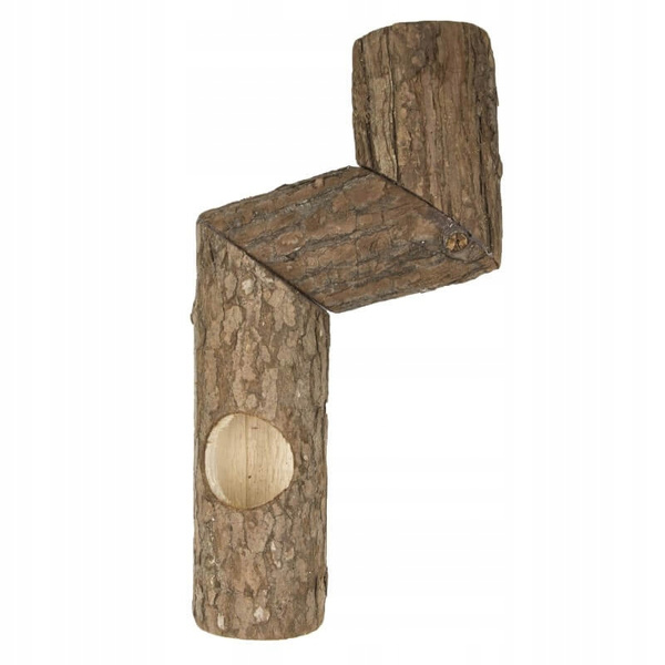 Panama Pet drewniany tunel z zakrętem dla gryzoni 25,5 cm