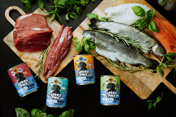 Dobry Pies Surf and Turf – Tuńczyk i Cielęcina 400 g