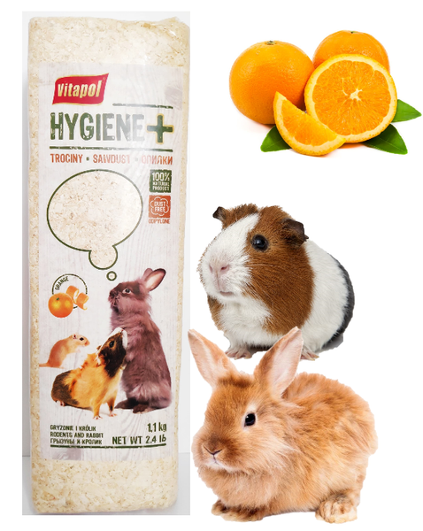 Vitapol Ściółka Zapachowa dla Gryzoni i Królika – Cytrynowa 1,1 kg