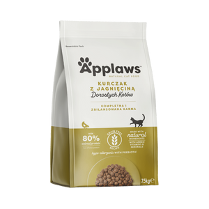 Applaws Cat Bezzbożowa Sucha Karma dla Kota – Kurczak i Jagnięcina 7,5 kg