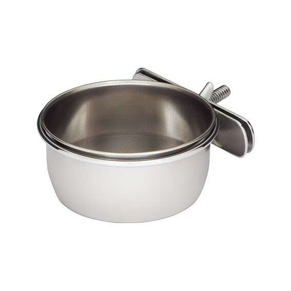 Panama Pet miska dla ptaków z uchwytem zaciskowym 0,28l