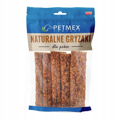 PETMEX Paski z Kaczki Naturalny Gryzak dla Psa 100g
