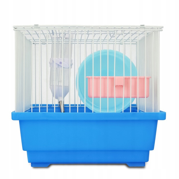 Panama Pet klatka dla gryzoni biało/niebieska 30x23x20cm