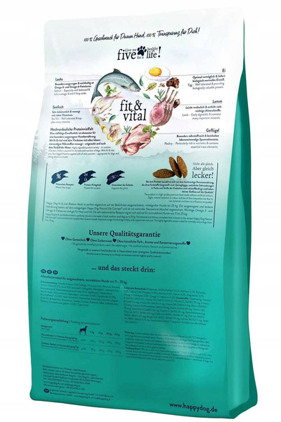 Happy Dog Supreme Fit & Vital Medium Adult 12kg