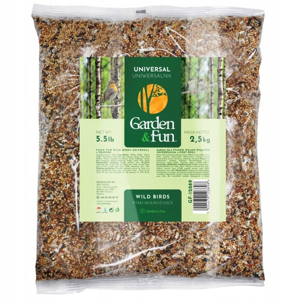 Karma dla ptaków wolnożyjących uniwersalna - 4 pory roku 2,5 kg