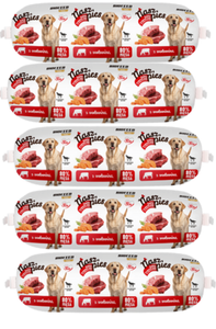 Nasz Pies Baton z wołowiną 1000 g ZESTAW X5