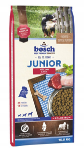 Bosch Junior Lamb & Rice – karma dla wrażliwych szczeniąt 15kg
