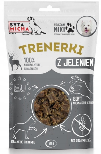 SYTA MICHA TRENERKI z jelenia 80g