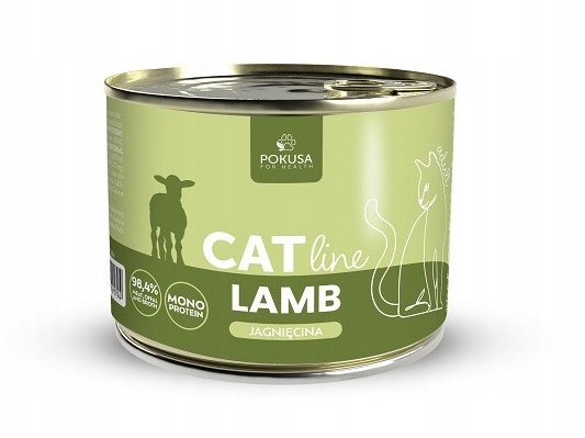Pokusa Catline Lamb – mokra karma dla kota z jagnięciną 200 g