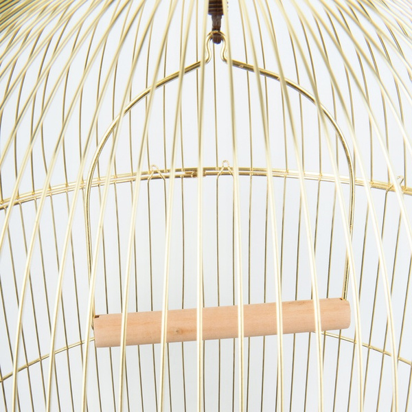 Panama Pet klatka dla ptaków 40 x 40 x 70 cm złoto brązowa