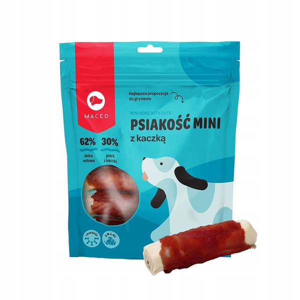 MACED Psiakość Mini z kaczką 500 g – smakowity gryzak dla psów