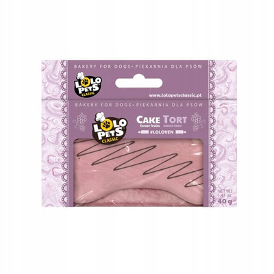 Lolo Pets Tort dla psa Mini owoce lasu 40 g