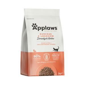 Applaws Cat Bezzbożowa Sucha Karma dla Kota – Kurczak i Łosoś 2 kg