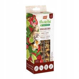 Vita Herbal Functional Smakers dla Gryzoni i Królików – Zdrowa Skóra (2szt/90g)