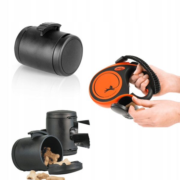 FLEXI Multi Box Vario – dozownik na woreczki i przysmaki, czarny
