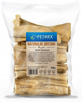 Petmex Skóra Wielbłąda 500 g – naturalny gryzak dla psa