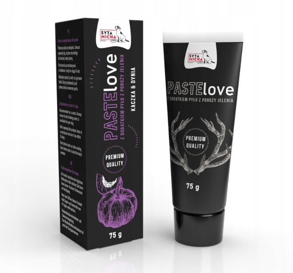 Syta Micha PasteLOVE pasta mięsna kaczka z dynią 75 g