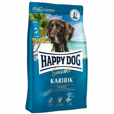 Happy Dog Sensible Karibik z rybą 4 kg