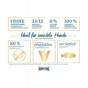 Happy Dog Sensible Karibik z rybą 4 kg