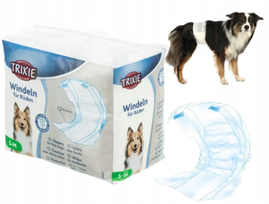 Trixie Pieluchy dla psów S-M: 30-46cm 12 szt/opak.