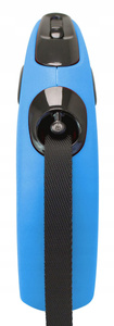 FLEXI Smycz automatyczna Classic Taśma 5 m, rozmiar S, niebieska, do 15 kg