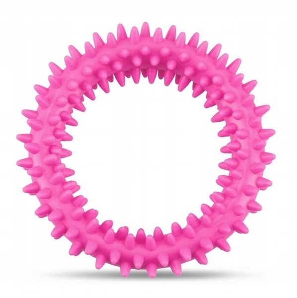 Barry King Mały Ring XS dla Szczeniąt – Różowy 9,5 cm