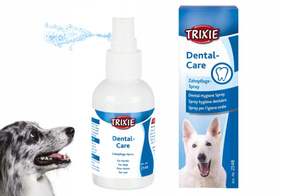 TRIXIE Spray do Czyszczenia Zębów 50 ml – Higiena Jamy Ustnej dla Psów