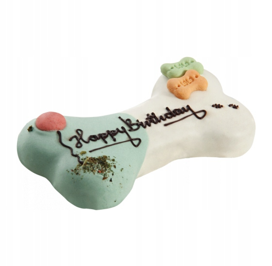 Lolo Pets Tort dla psa Happy Birthday mięsno-warzywny 250 g