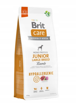 BRIT CARE HYPOALLERGENIC JUNIOR LARGE LAMB 12kg