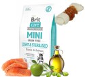 Brit Care MINI Grain Free Sterilised Rabbit&Salmon Sucha Karma dla Psa 2kg