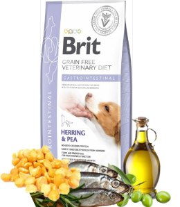 Brit Gastrointestinal Herring&Pea Veterinary Diet 12kg Śledź Groszek dla Psa