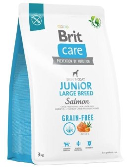 Brit Grain-free Junior Large Breed Salmon 3kg