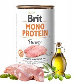 Brit Mono Protein Turkey Mokra Karma dla Psa Indyk 400g