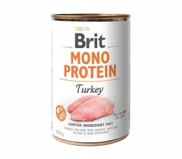 Brit Mono Protein Turkey Mokra Karma dla Psa Indyk 400g