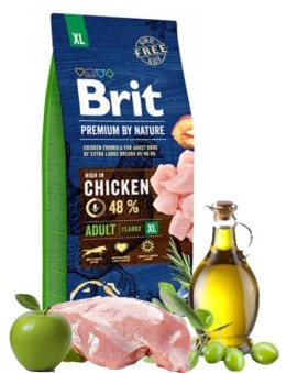 Brit Premium By Nature Adult XL 15kg