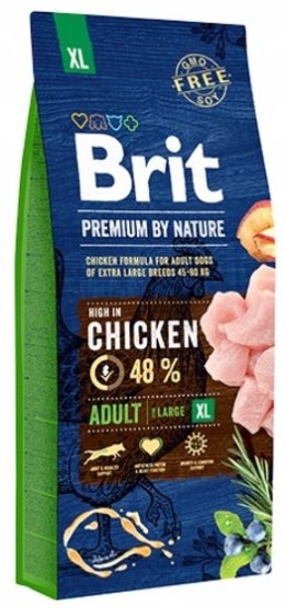 Brit Premium By Nature Adult XL 15kg