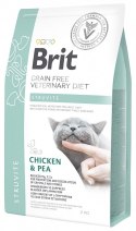 Brit Veterinary Diet Struvite Chicken&Pea sucha karma DLA KOTA - 2kg