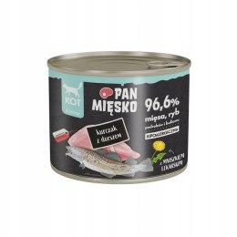 PAN MIĘSKO 200g Kurczak z Dorszem puszka dla kota