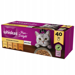 WHISKAS Adult saszetka 40 x 85 g Drobiowe Frykasy