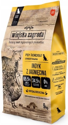 Wiejska Zagroda Indyk z Jagnięciną 9kg