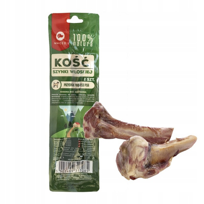 Maced 100% Natura Kość z Szynki Włoskiej 2 szt.