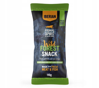 Primal Spirit Przysmak Iberian Wild Forest 110 g