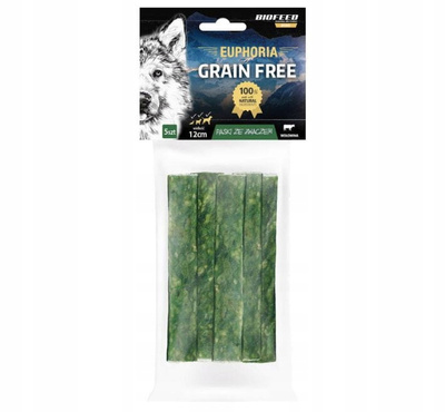 BIOFEED Paski dla psa ze żwaczem 100% naturalne - Euphoria Snacks Premium