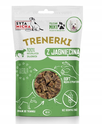 SYTA MICHA TRENERKI z jagnięciną 80g